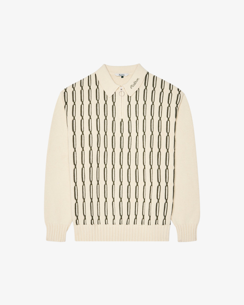 LINKS POLO SWEATER