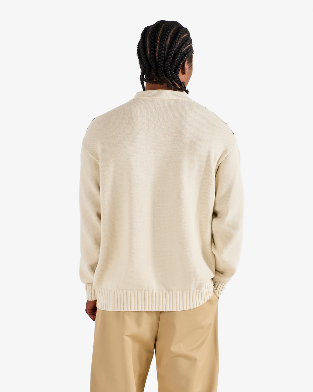 LINKS POLO SWEATER