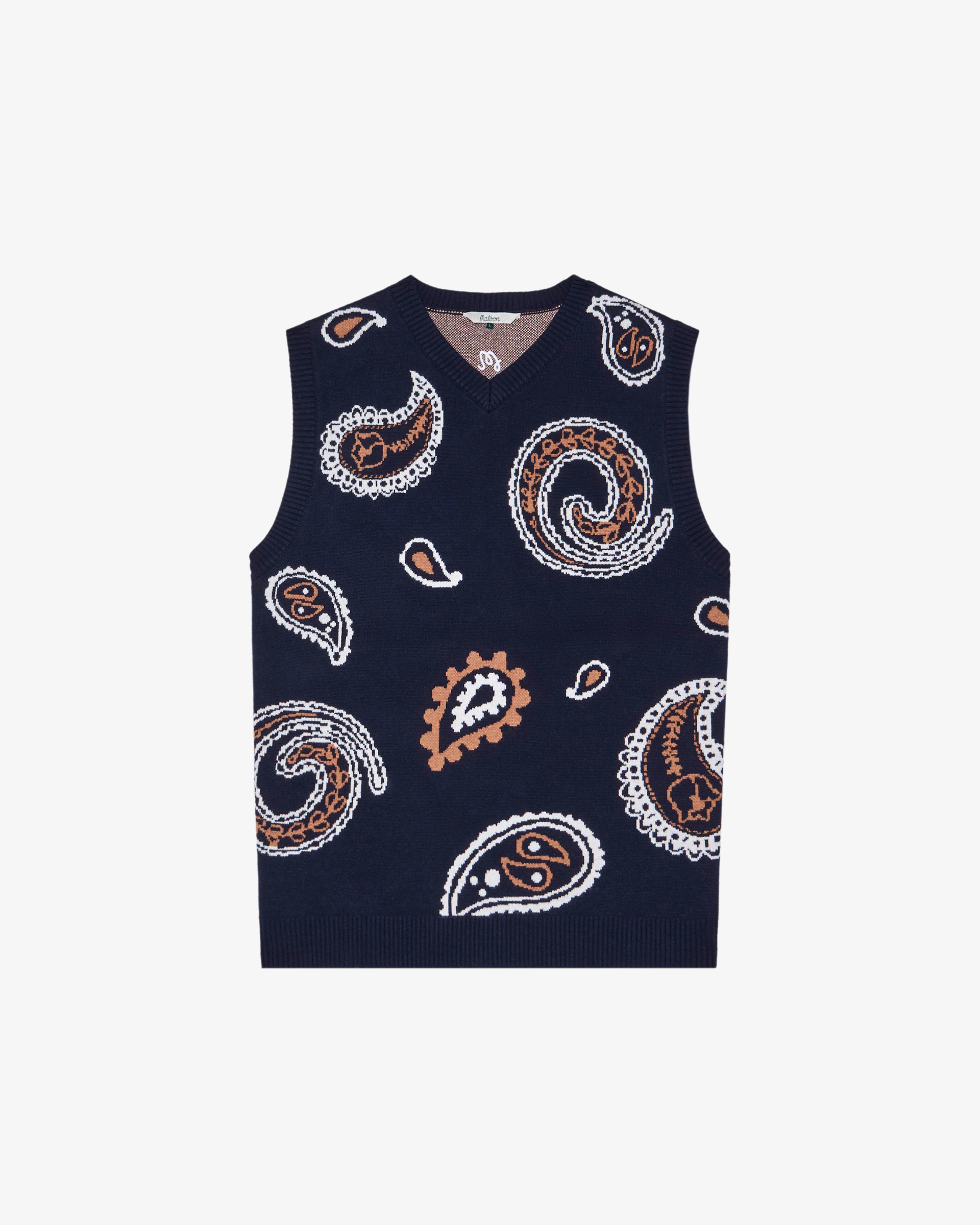PAISLEY SWEATER VEST – Malbon