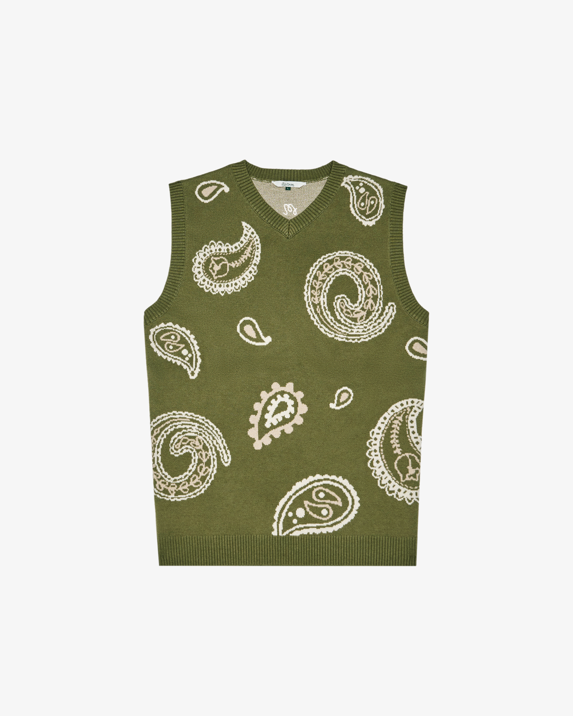 PAISLEY SWEATER VEST – Malbon