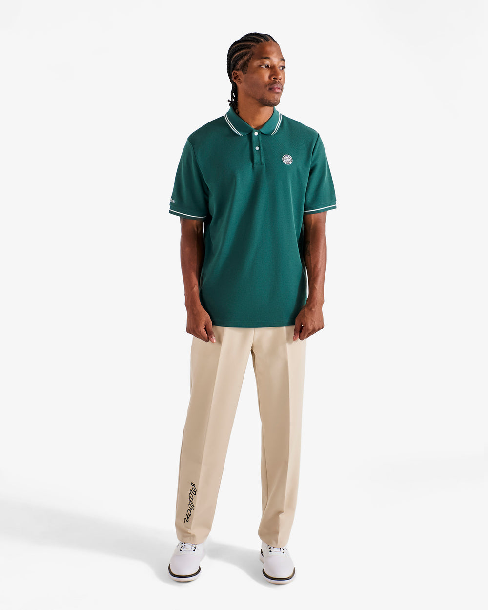 FAIRWAY APPLIQUE PIQUE POLO