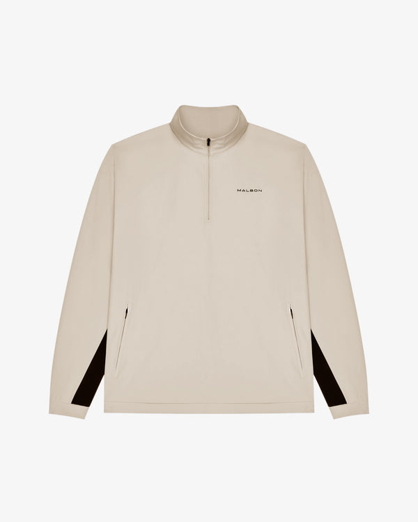 PERFORMANCE QUARTER ZIP SHELL PULLOVER