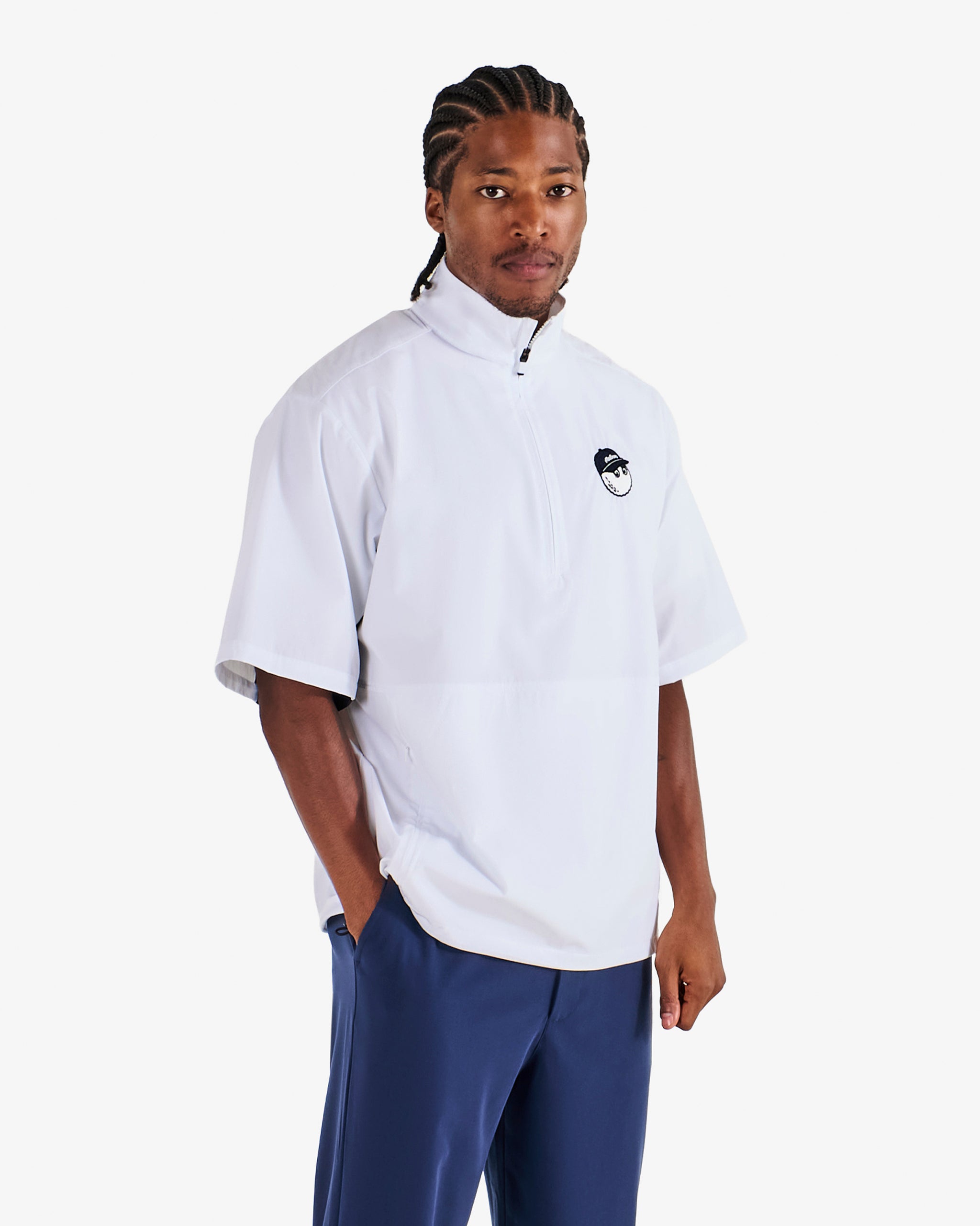 メンズウェア MALBON GOLF/Pullover Windbreaker Malbon Golf Mens Apex Windshirts – Extra Butter