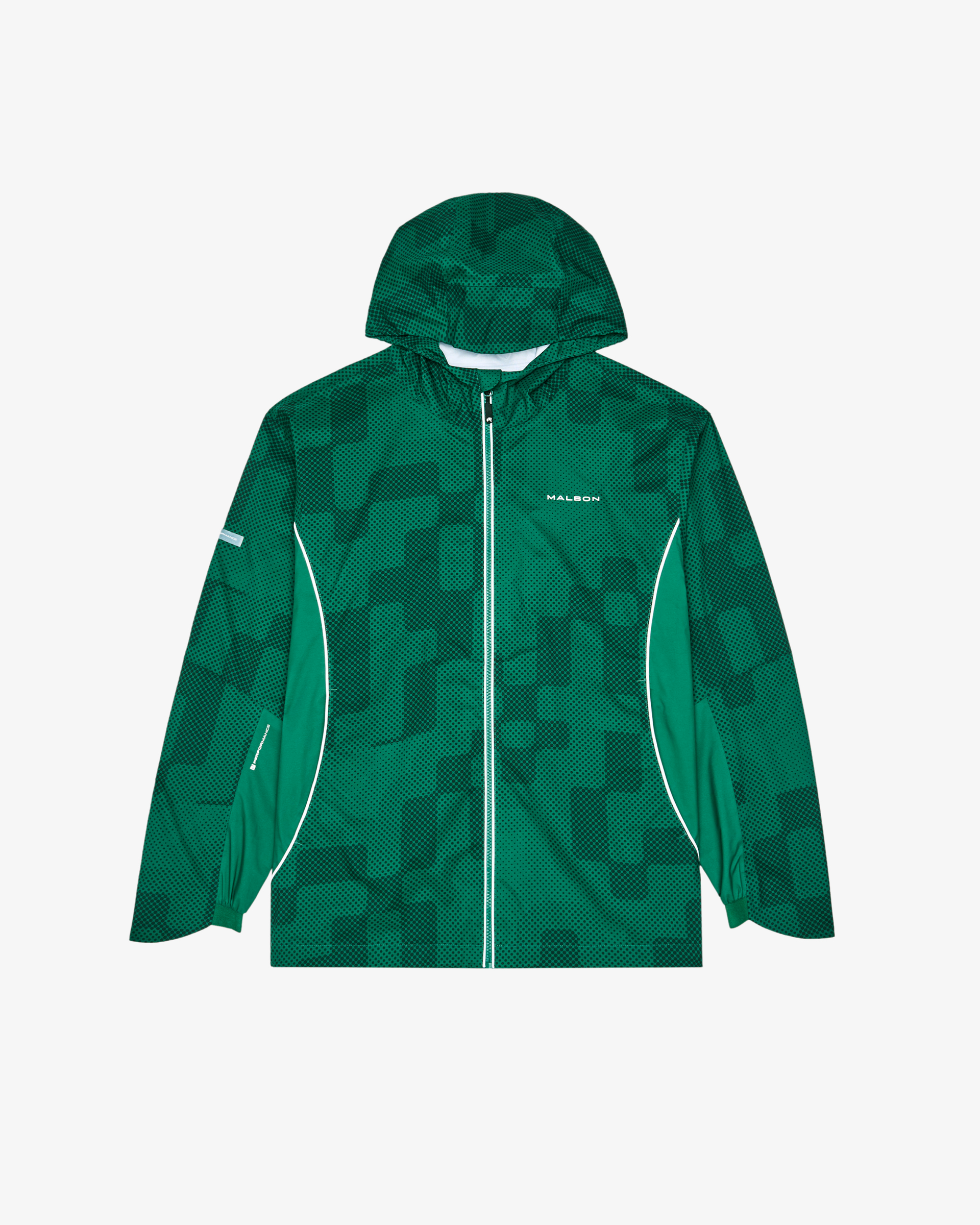 PERFORMANCE FULL ZIP RAIN JACKET – Malbon