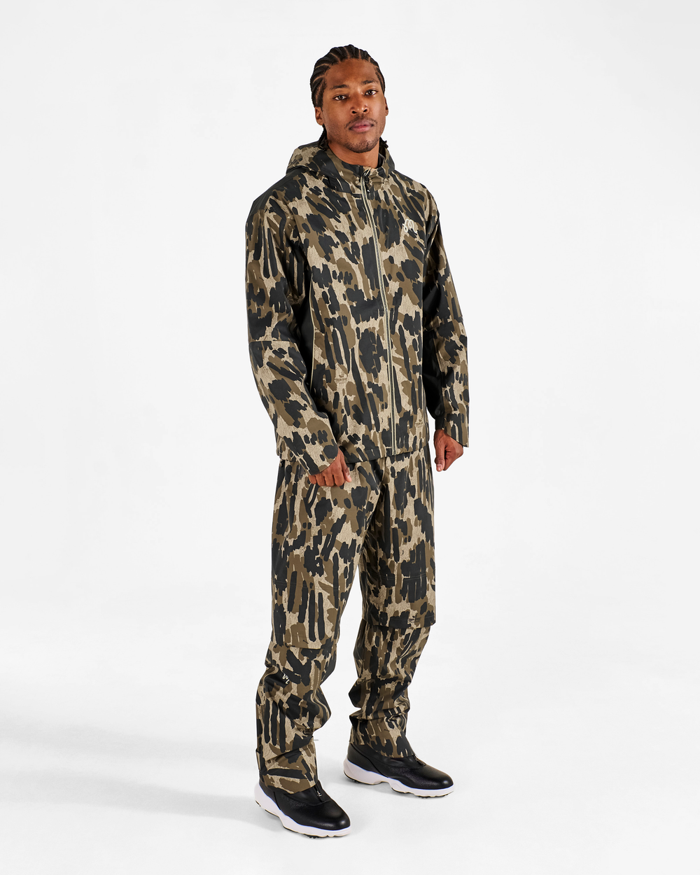 TOUR DIVOT CAMO RAIN JACKET
