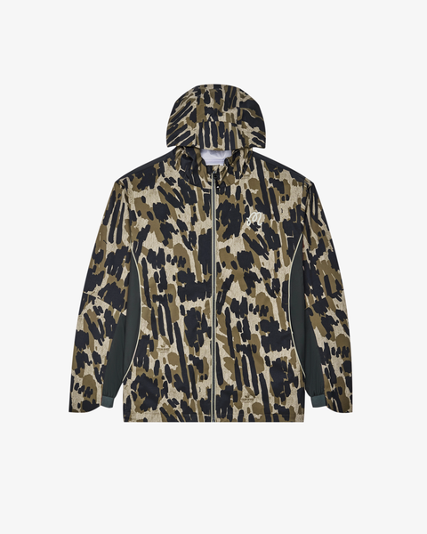 TOUR DIVOT CAMO RAIN JACKET – Malbon TOUR DIVOT CAMO RAIN JACKET – Malbon