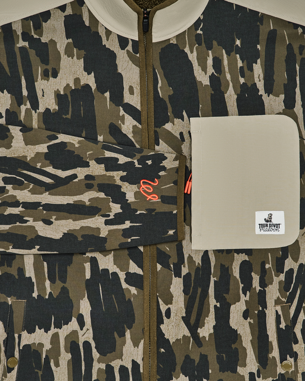 TOUR DIVOT CAMO SHERPA JACKET