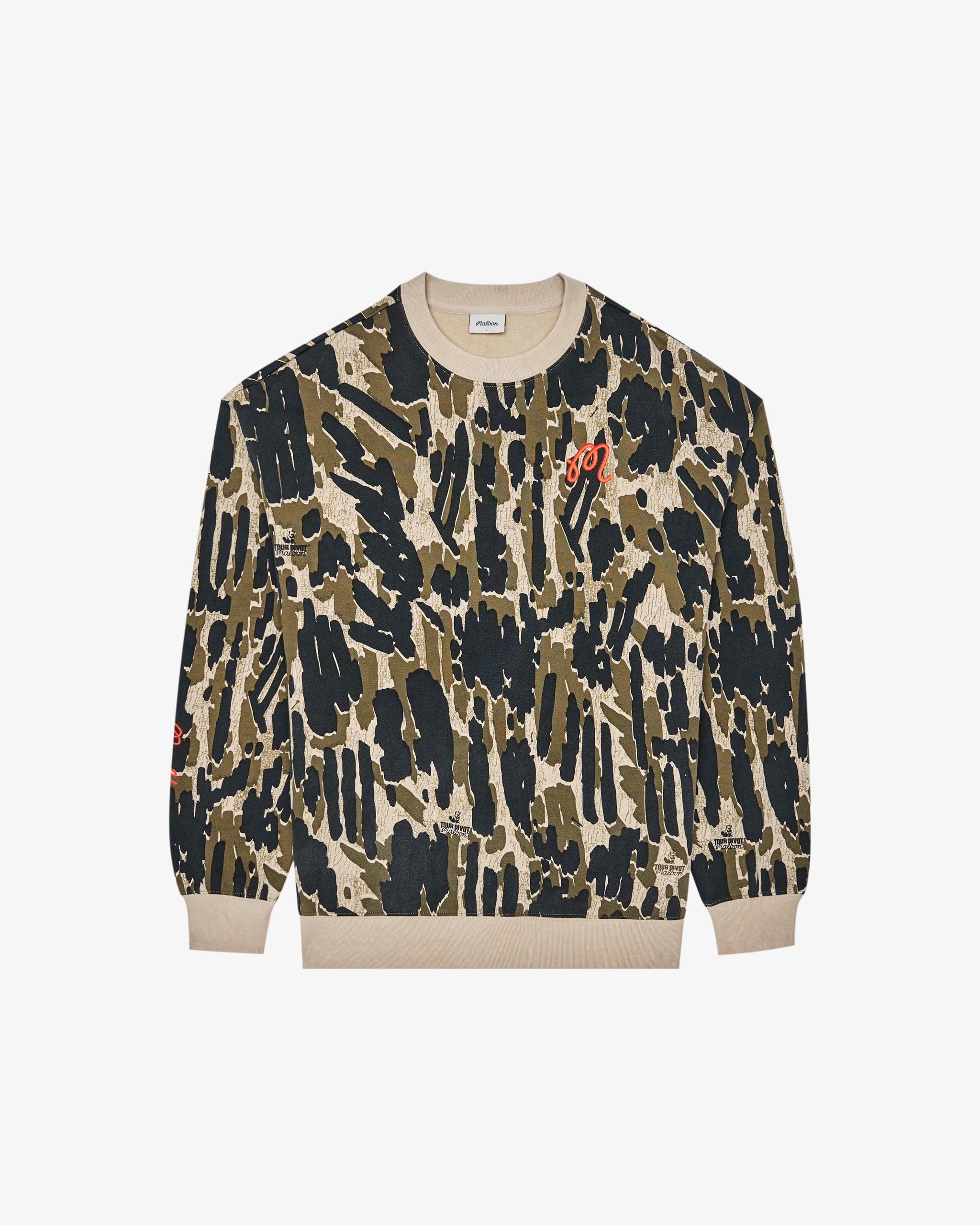 RANGE TOUR DIVOT CAMO SWEATSHIRT