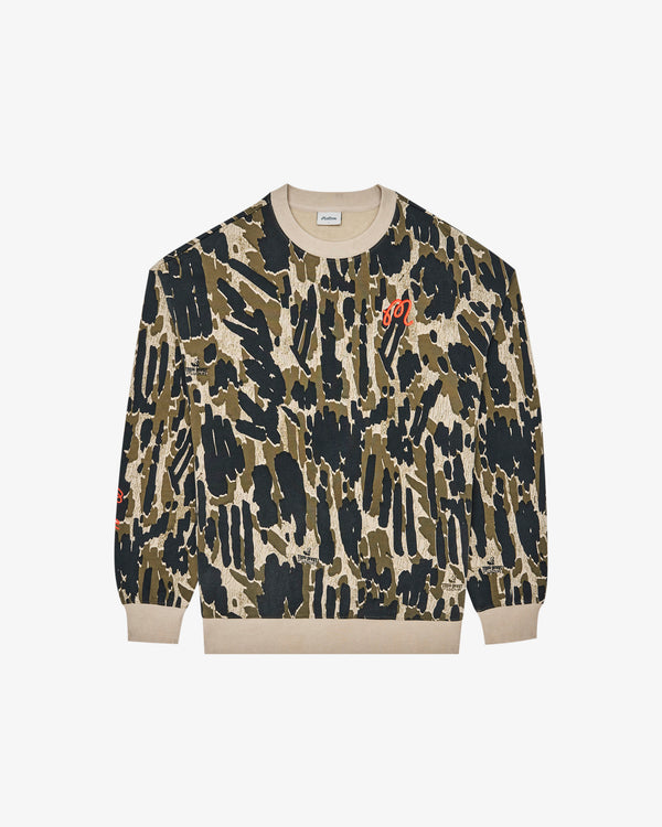 RANGE TOUR DIVOT CAMO SWEATSHIRT