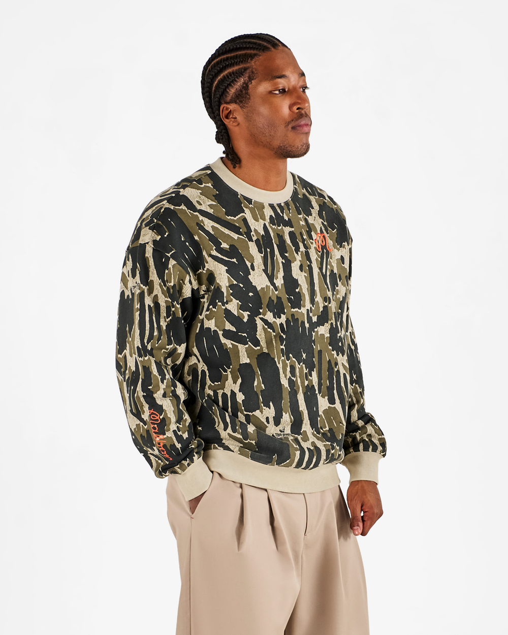 RANGE TOUR DIVOT CAMO SWEATSHIRT