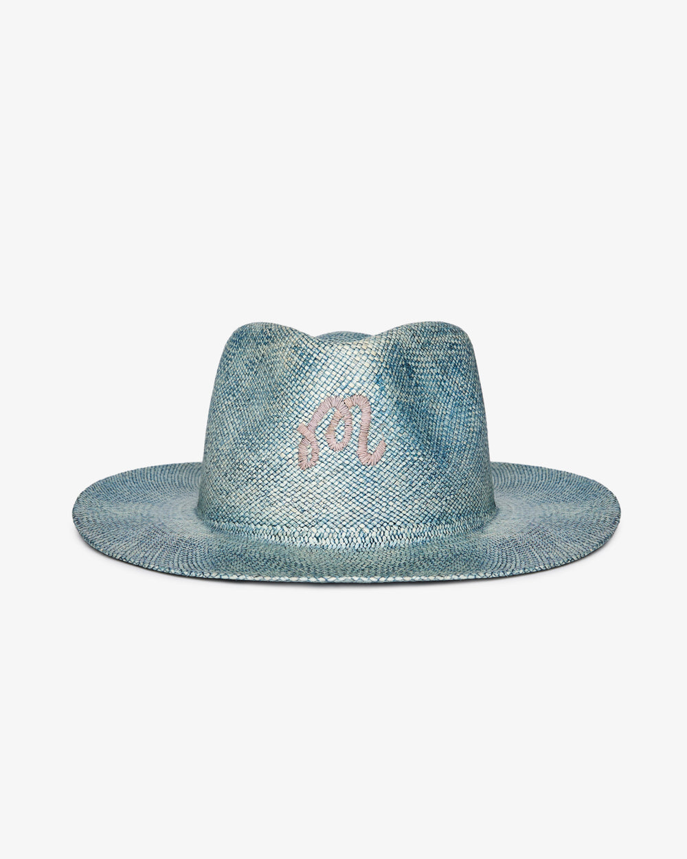 INDIGO STRAW HAT