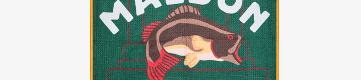 BASS CLUB GOLF TOWEL