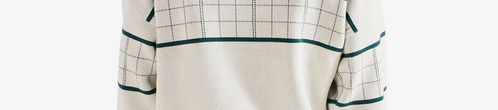 BENNETT PLAID SWEATER