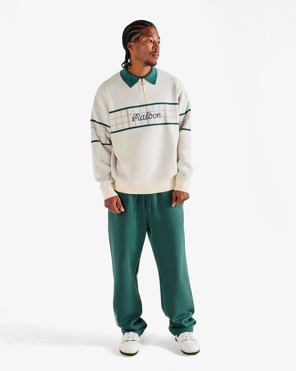 BENNETT PLAID SWEATER