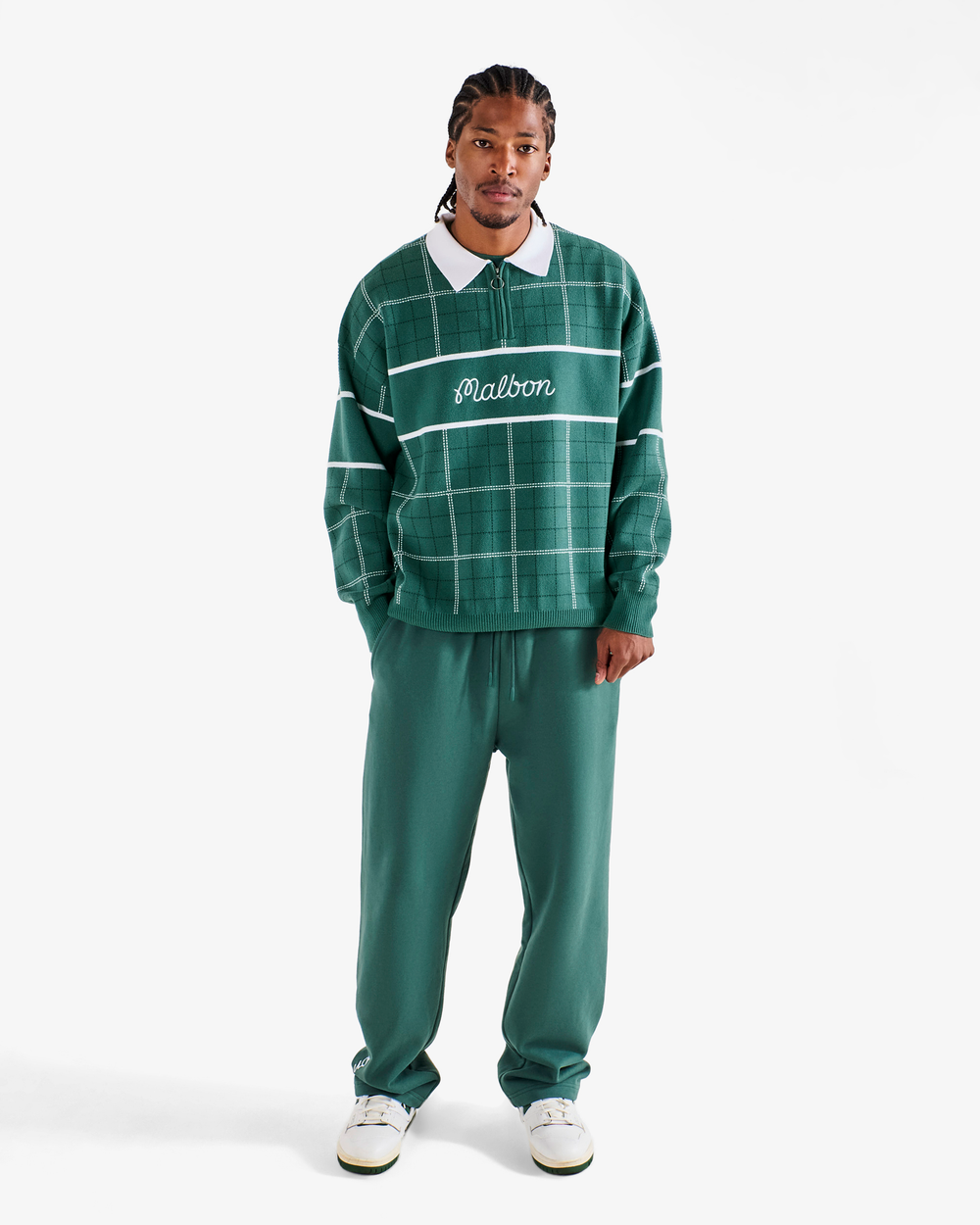 BENNETT PLAID SWEATER