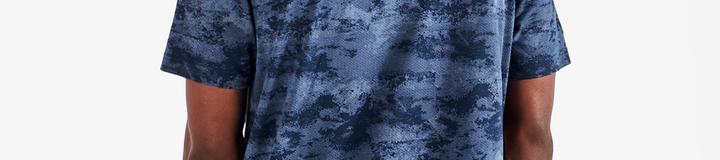 MALBON X ADIDAS GO-TO PRINTED MESH POLO SHIRT