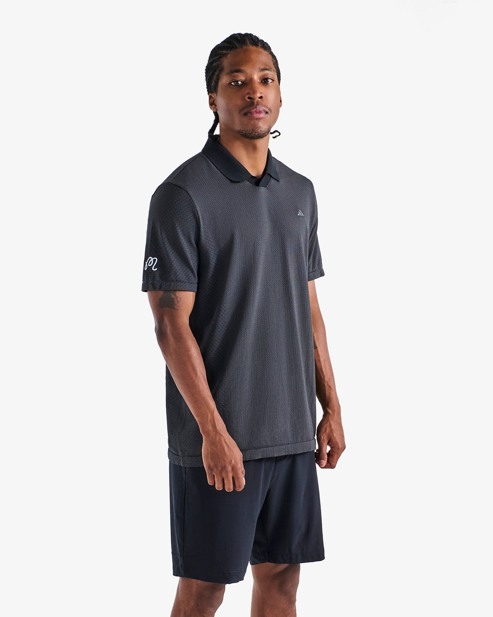 MALBON X ADIDAS GO-TO PRIMEKNIT POLO SHIRT