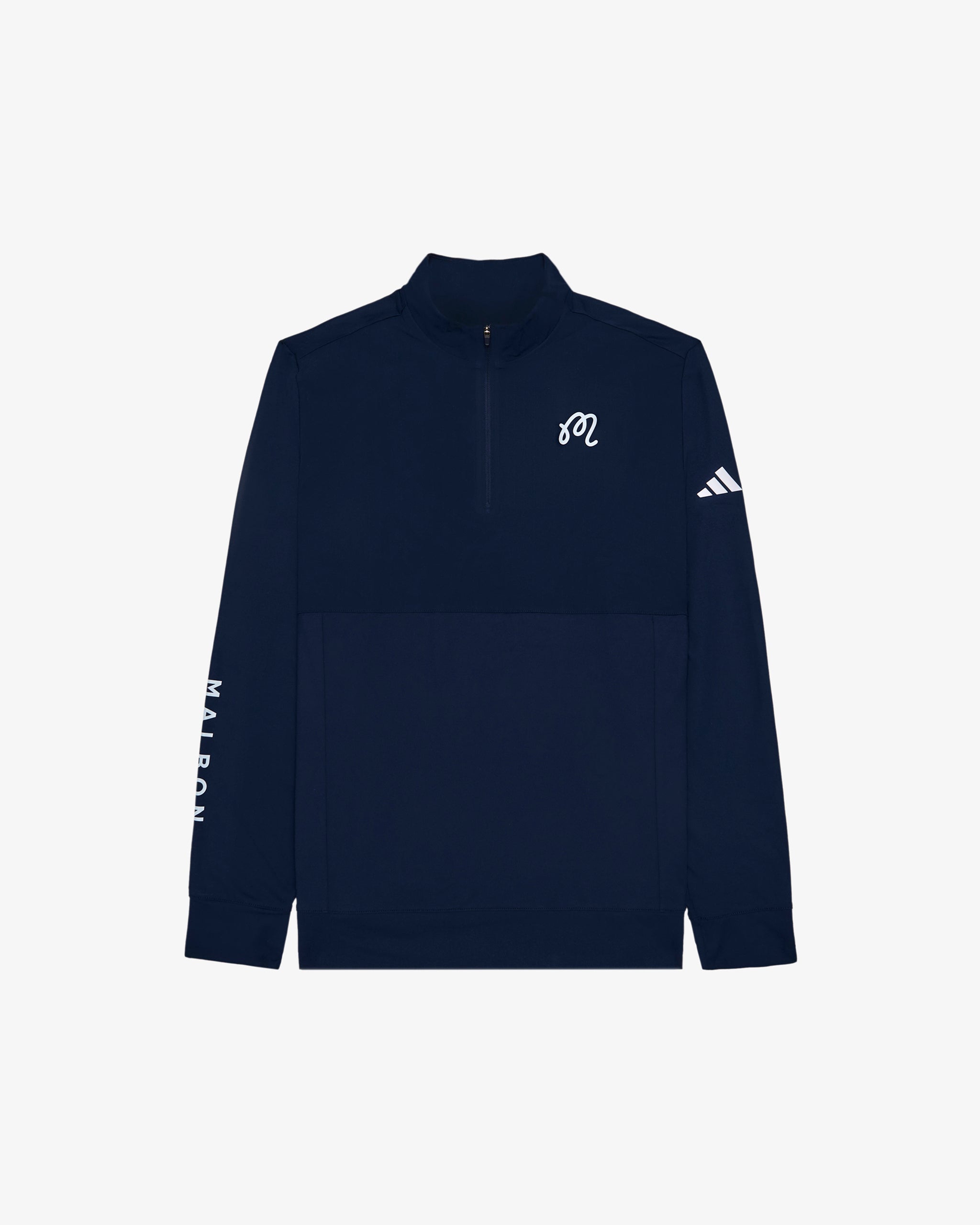 注目★【Malbon Golf】× ADIDAS クォータージップ プルオーバー MALBON X ADIDAS ULTIMATE 365 TOUR QUARTER ZIP PULLOVER