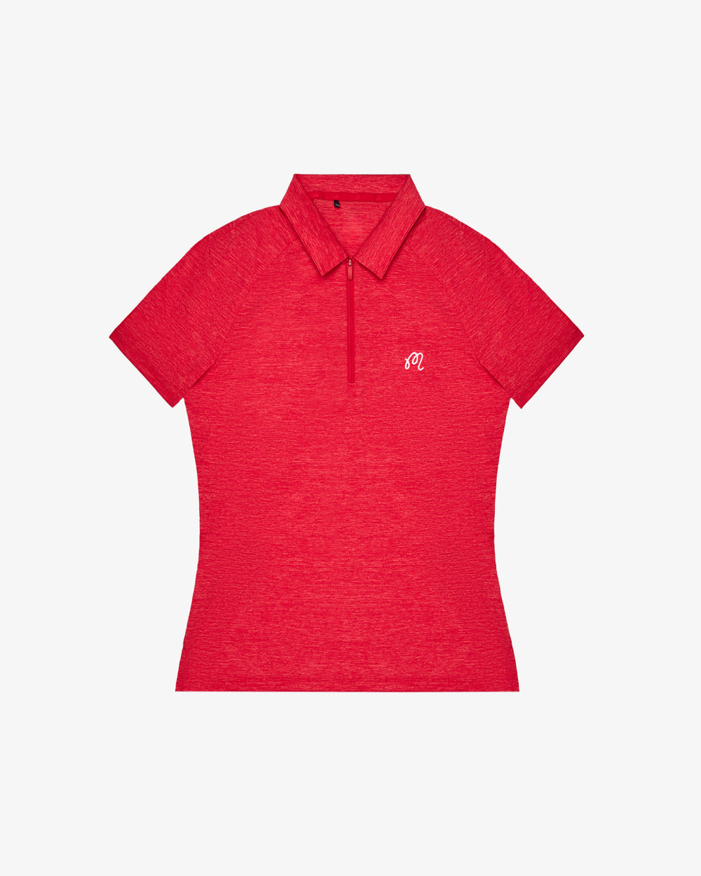 MALBON X ADIDAS WOMEN'S ULTIMATE 365 HEATHER TWISTKNIT POLO