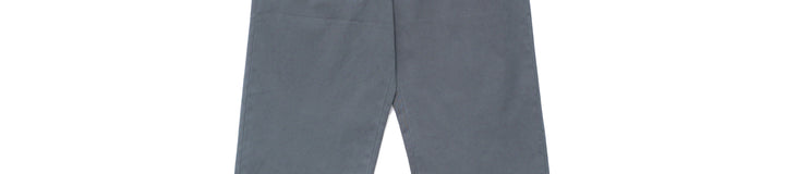 Washed Cotton Twill Cropped Chino Pant