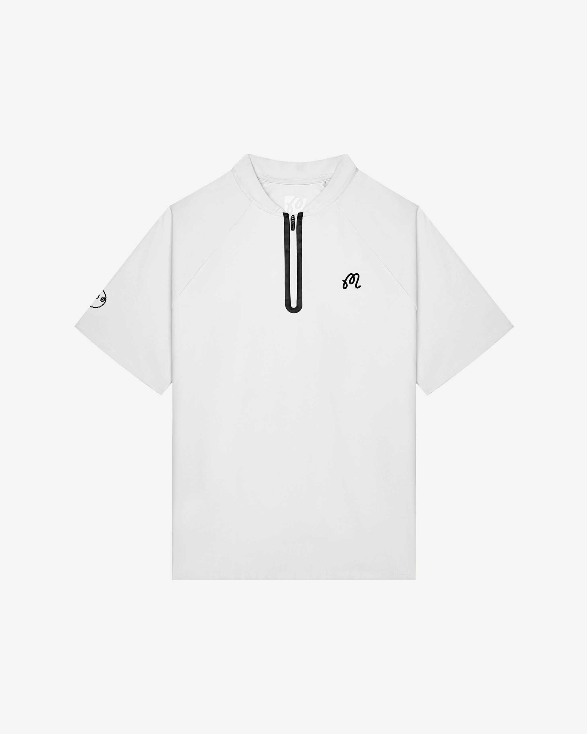 PERFORMANCE ZIP BLADE COLLAR POLO