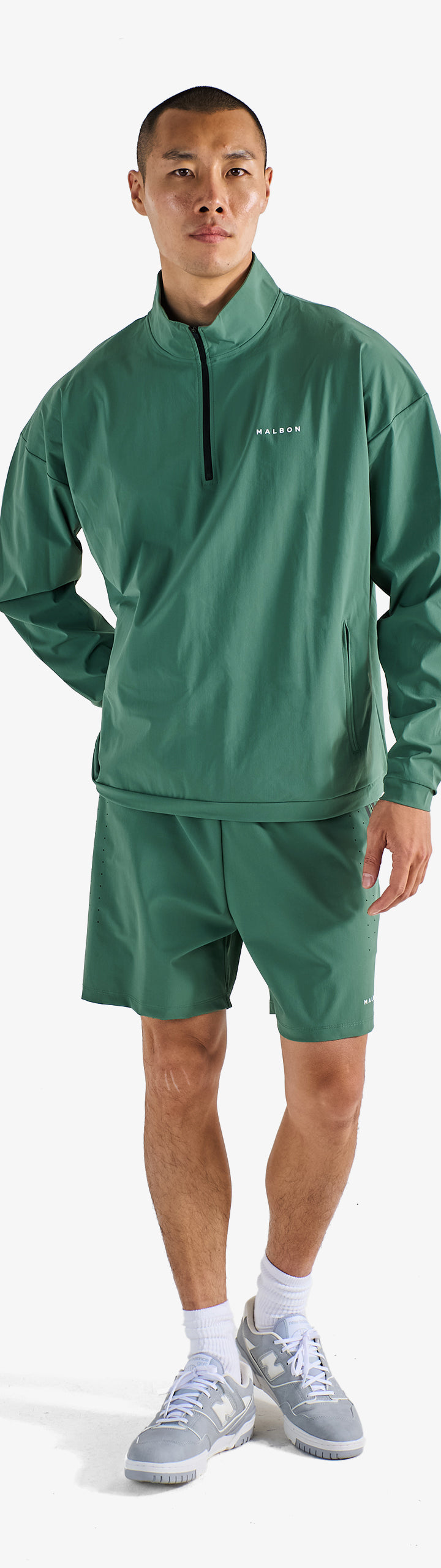 Performance Quarter Zip Shell Pullover