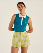 CLAUDIA SLEEVELESS POLO