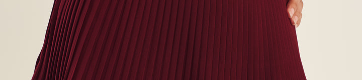 VALENTINA PLEATED SKIRT