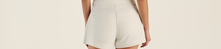 GEORGIA PLEATED SHORTS