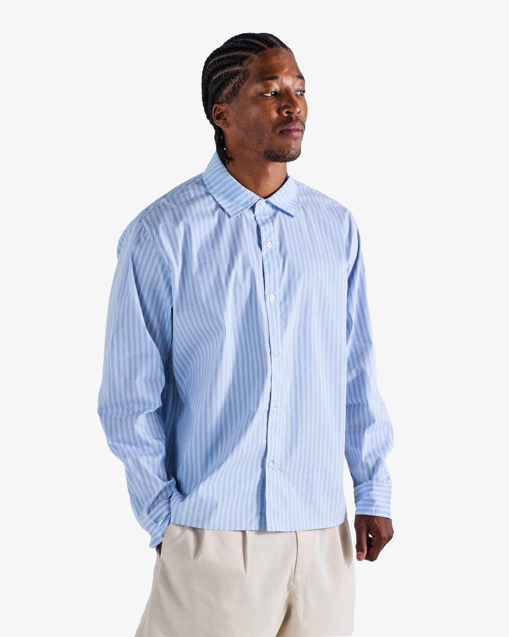 LUNEDI COTTON POPLIN SHIRT