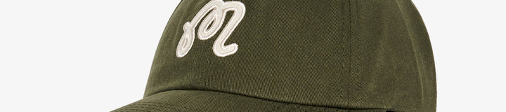 WASHED APPLIQUE HAT