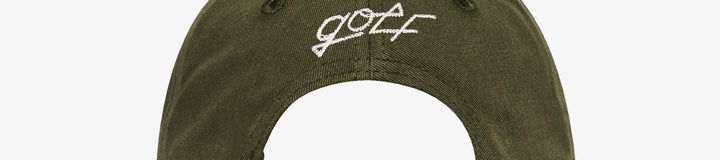 WASHED APPLIQUE HAT