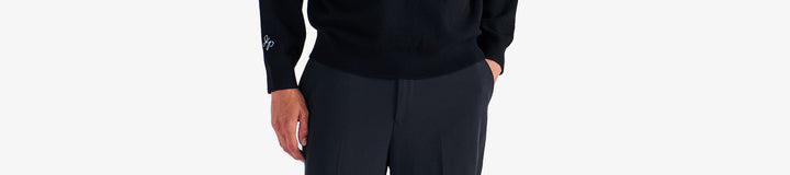 JESPER PARNEVIK V NECK MERINO WOOL SWEATER