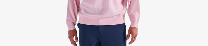 JESPER PARNEVIK V NECK MERINO WOOL SWEATER