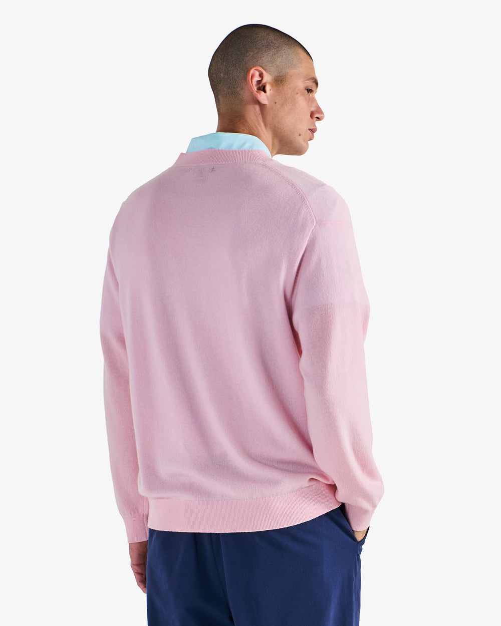 JESPER PARNEVIK V NECK MERINO WOOL SWEATER