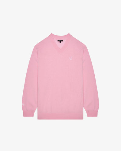 JESPER PARNEVIK V NECK MERINO WOOL SWEATER