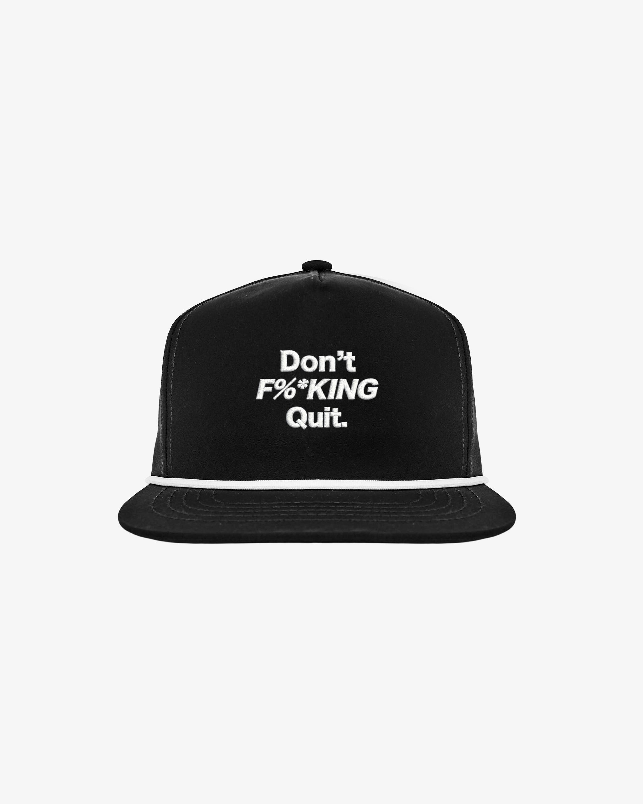 AK DONT QUIT POLY ROPE HAT