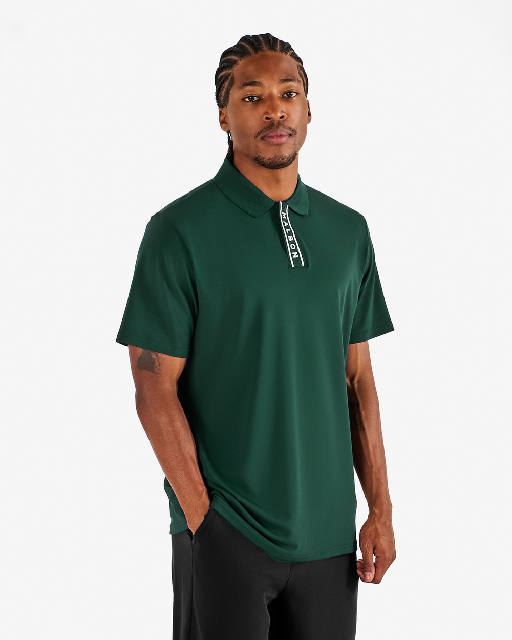 BLOCK PLACKET POLO
