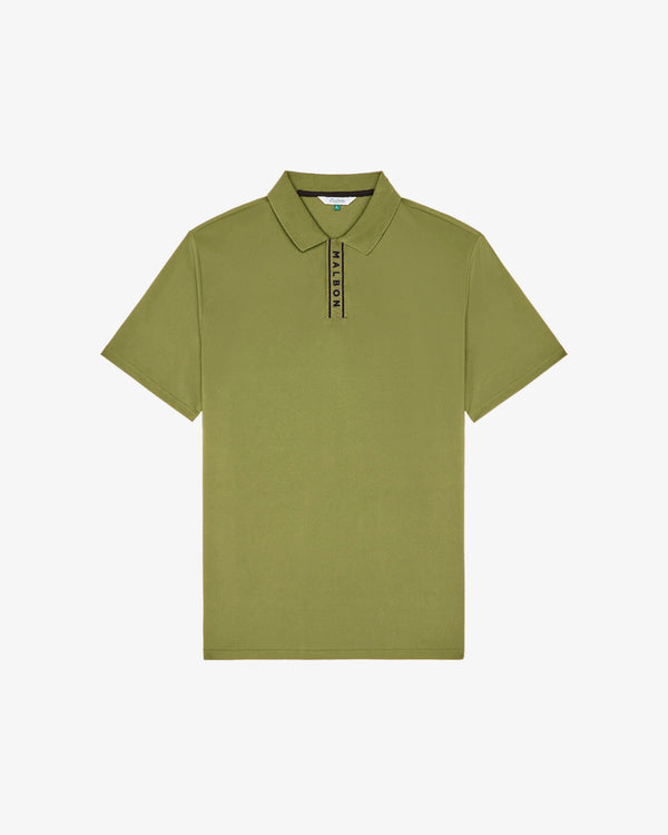 BLOCK PLACKET POLO