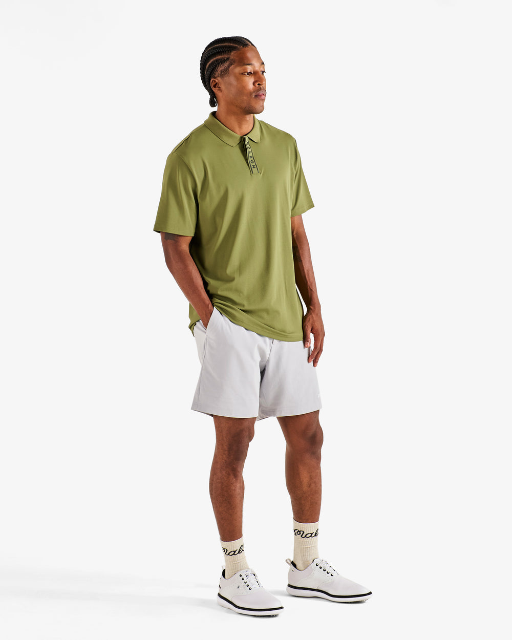 BLOCK PLACKET POLO