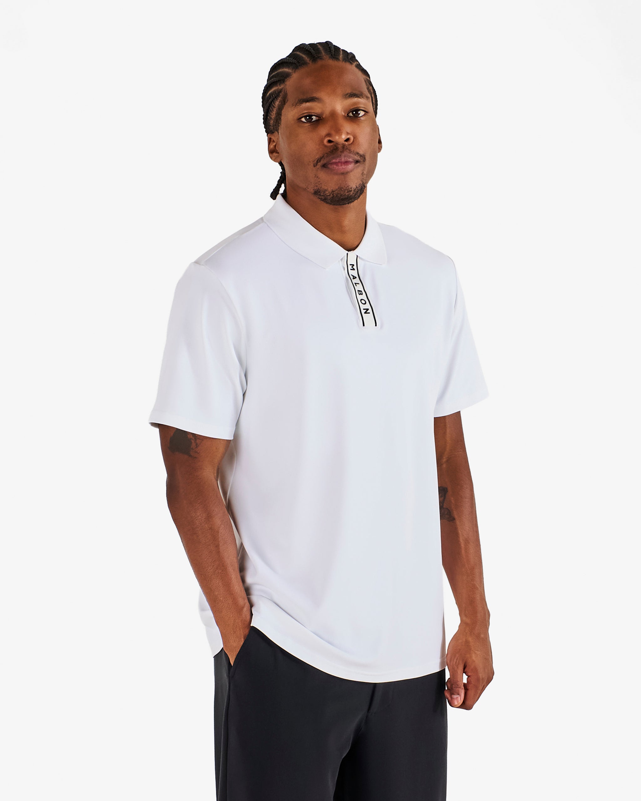 BLOCK PLACKET POLO – Malbon