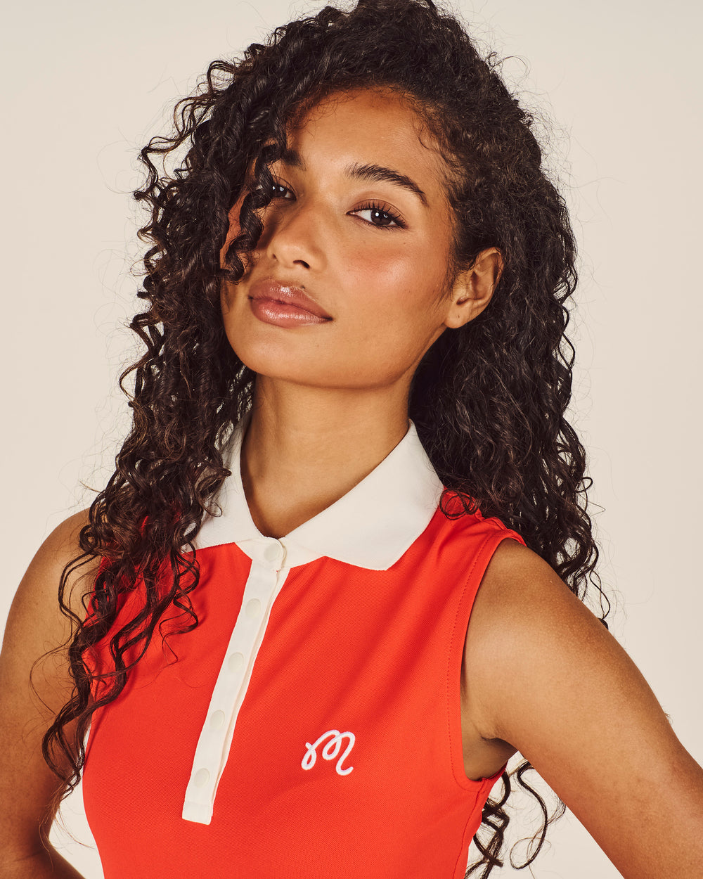 CLAUDIA SLEEVELESS POLO