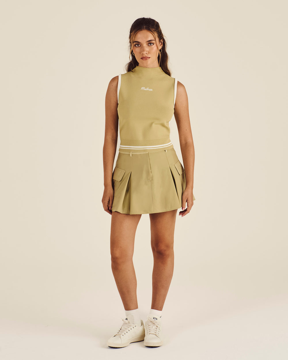 KARA MOCKNECK VEST