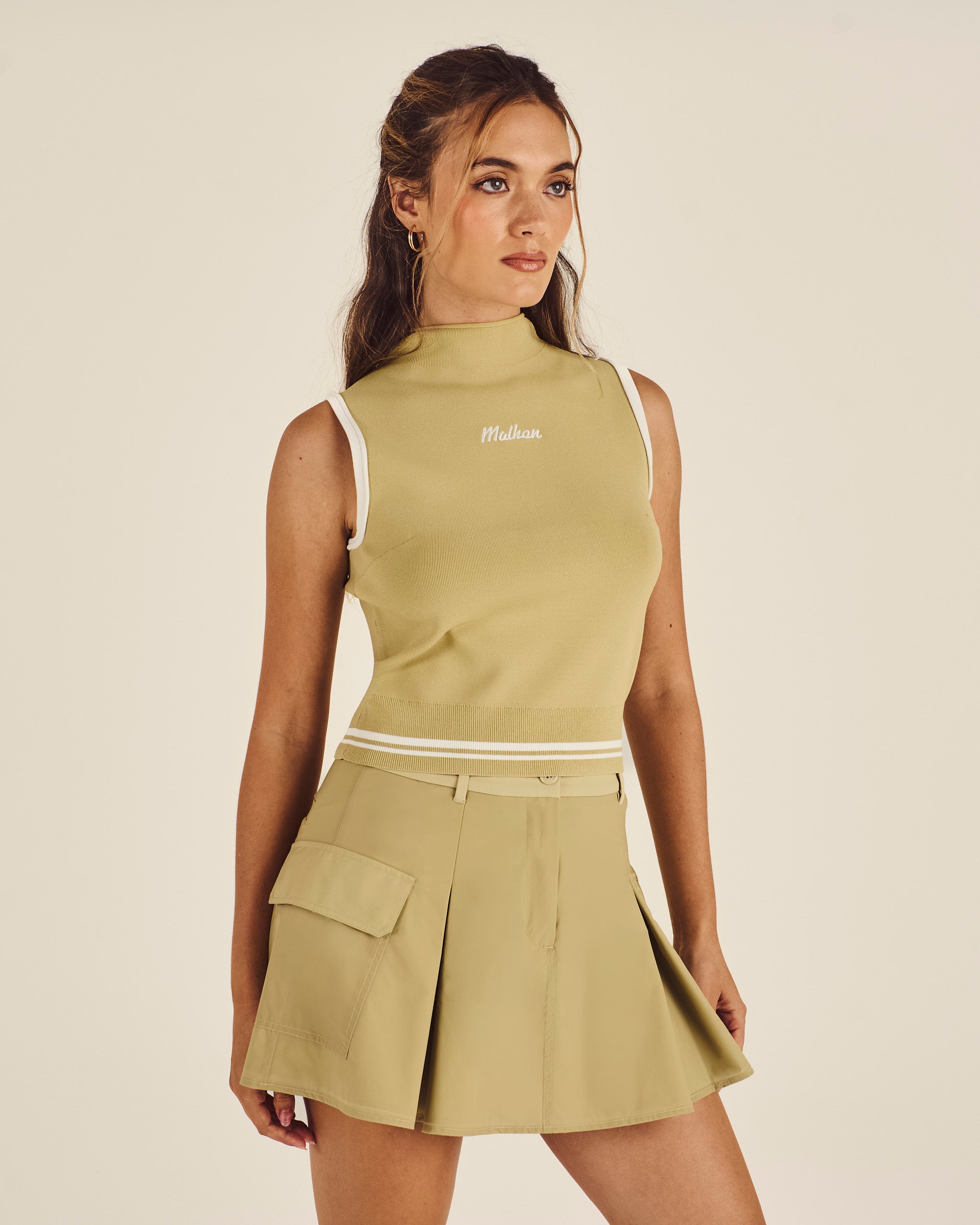 KARA MOCKNECK VEST – Malbon
