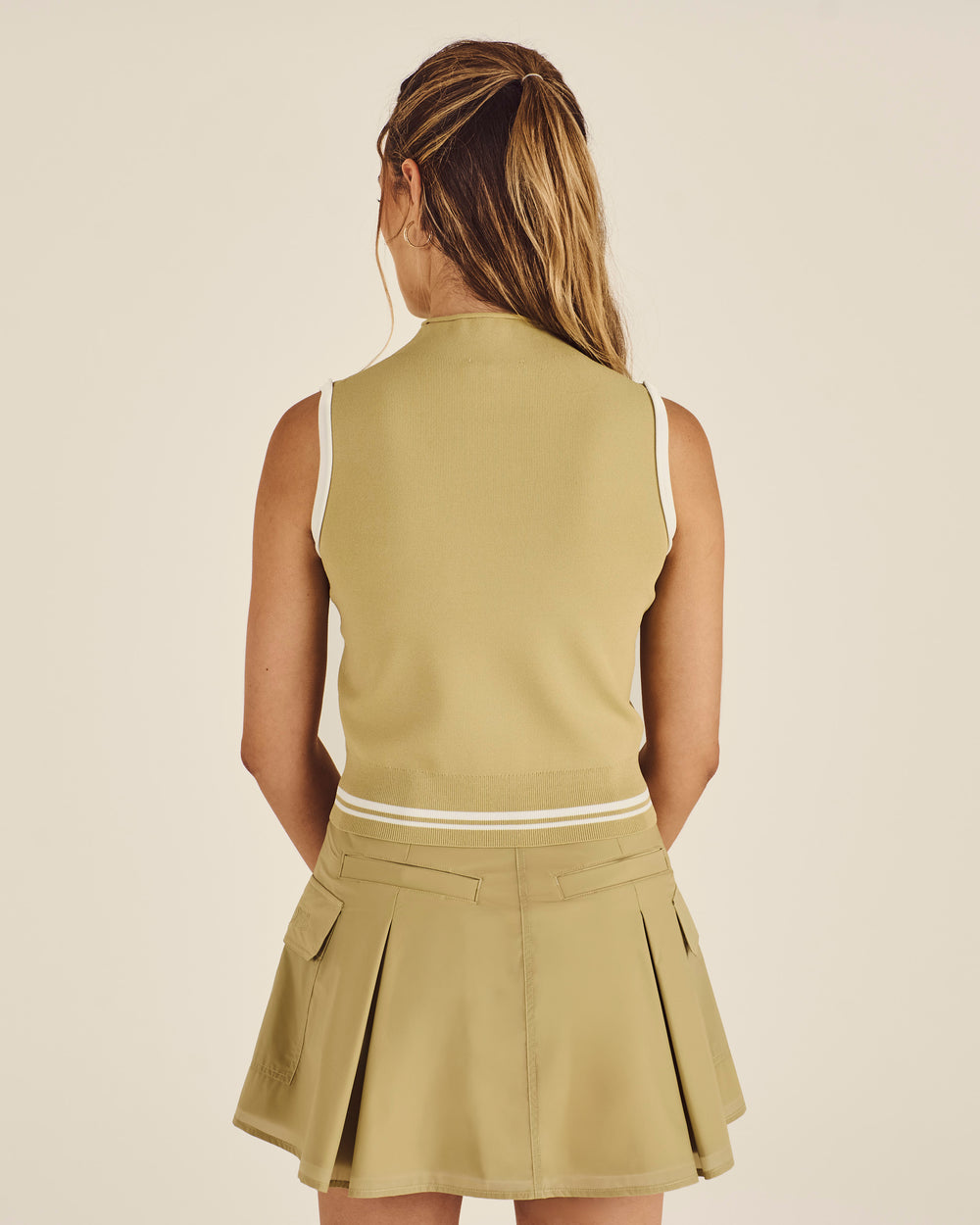 KARA MOCKNECK VEST