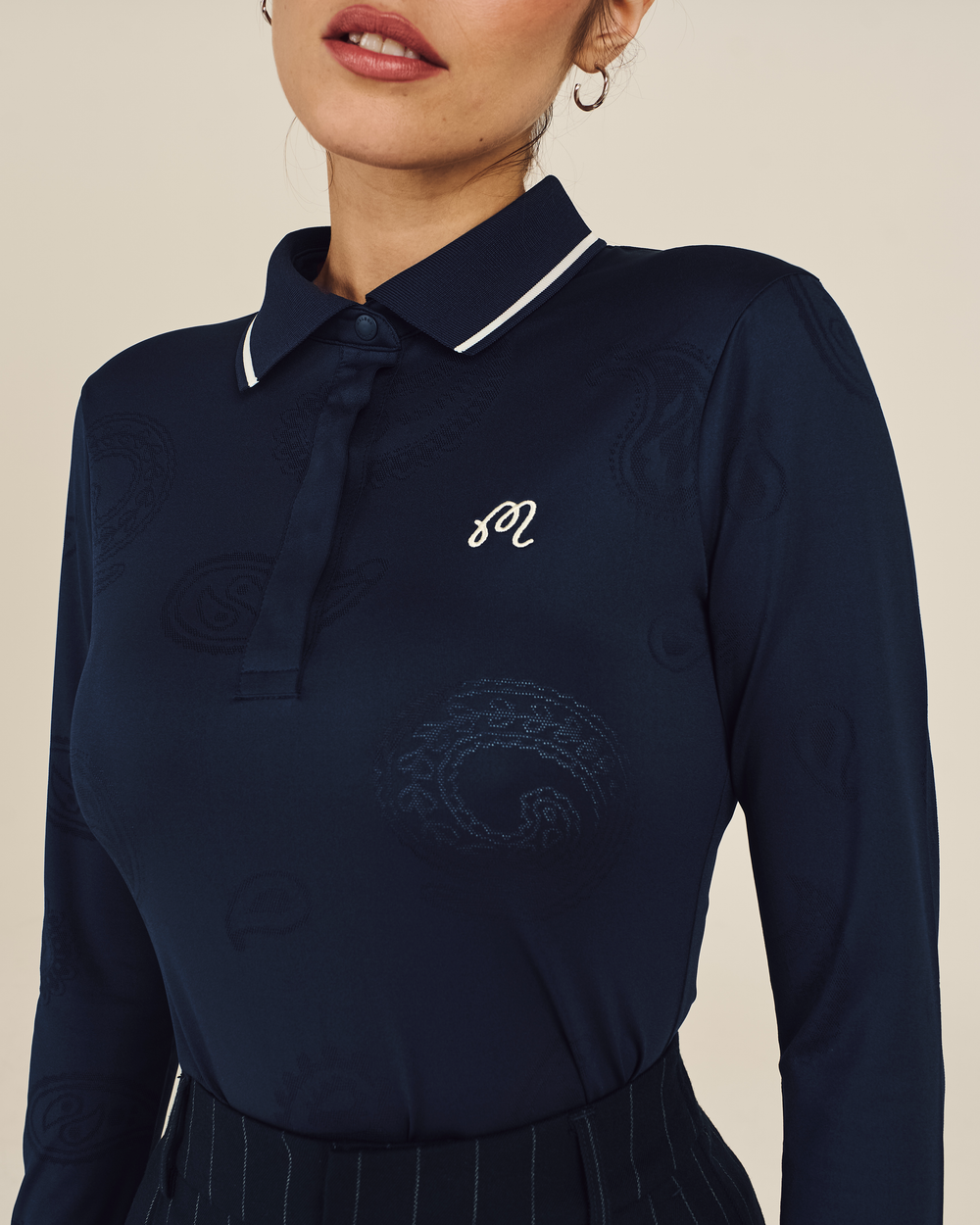 VENUS PAISLEY POLO
