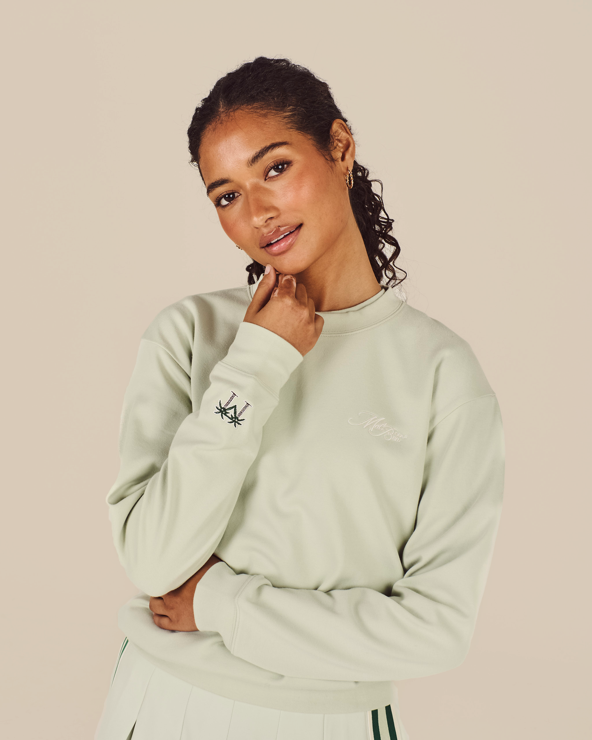 ■即発送■ 新品 malbon マルボン レディース トレーナー トップス 長袖 ADELINE CREWNECK SWEATSHIRT – Malbon