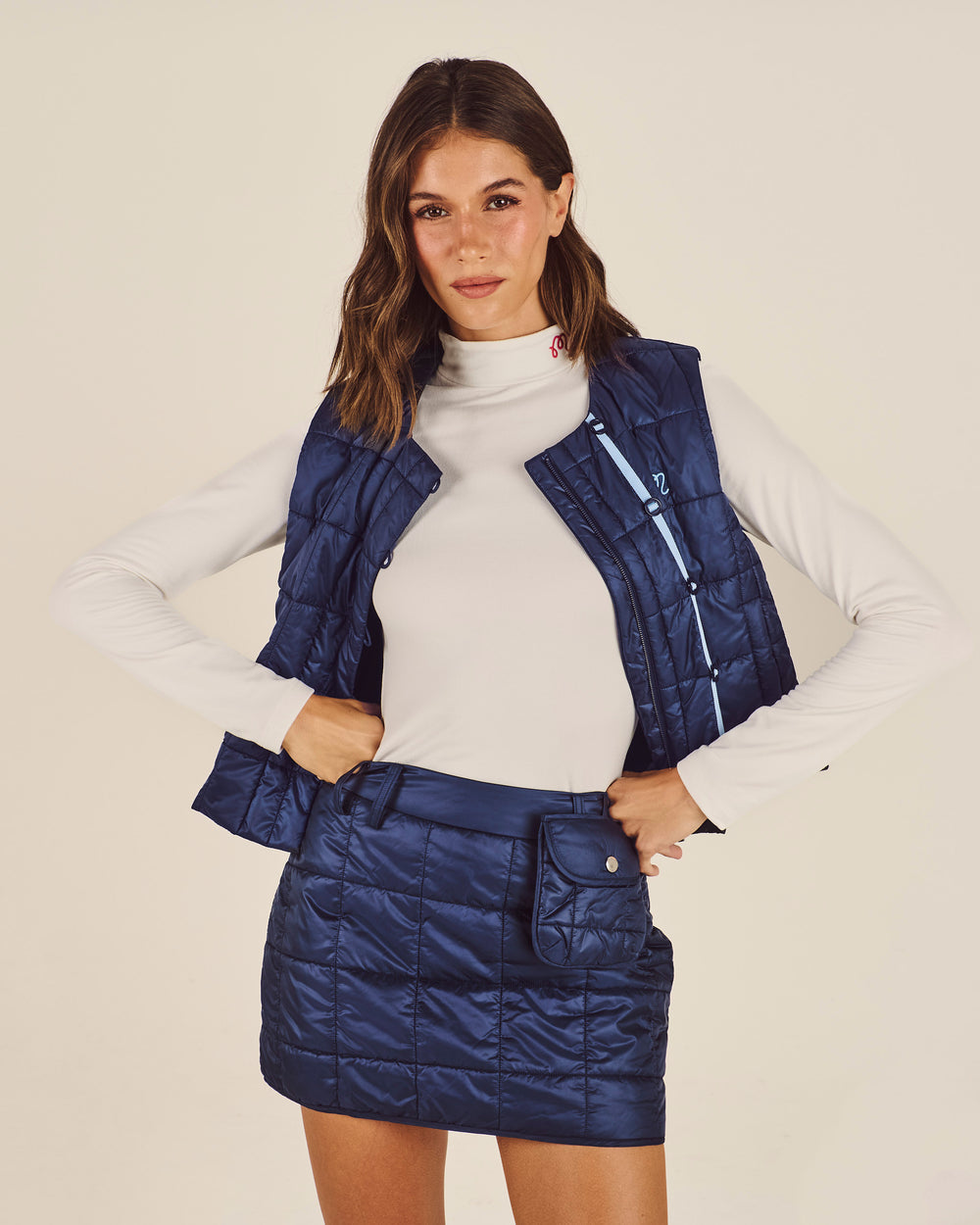 KITA QUILTED SKIRT