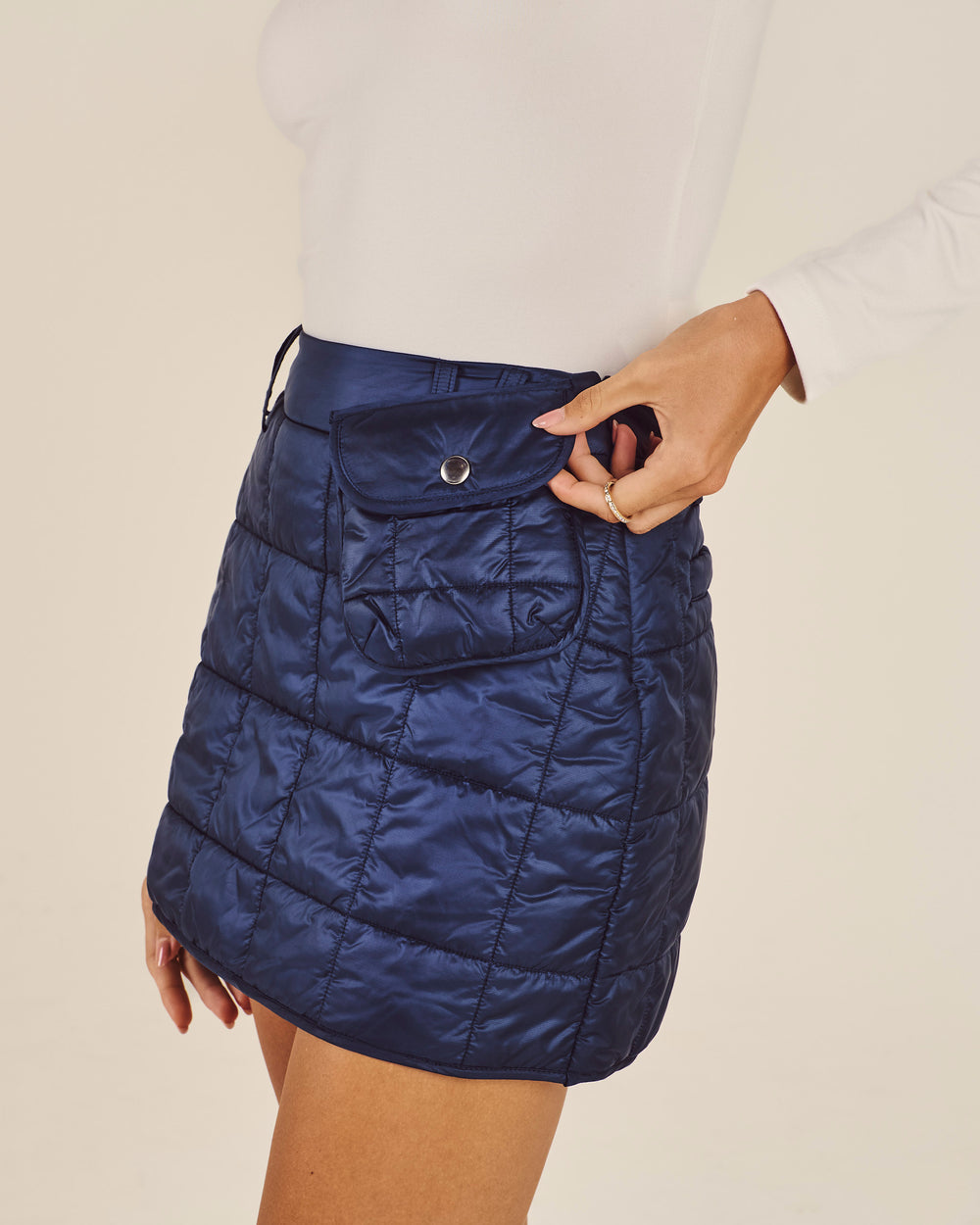KITA QUILTED SKIRT