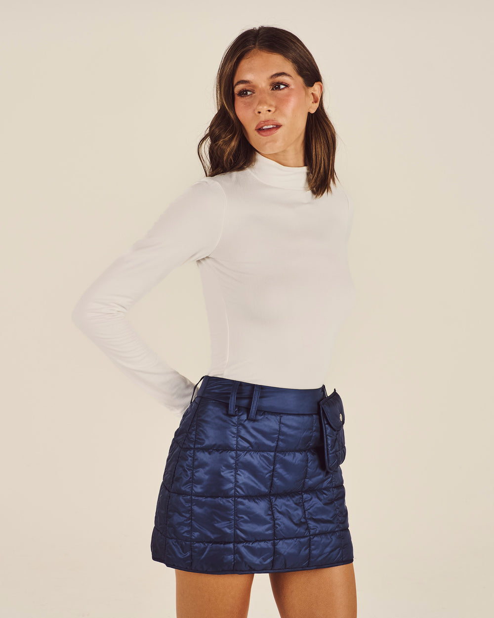 KITA QUILTED SKIRT